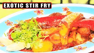 एक्सोटिक स्टिर फ्राई II EXOTIC STIR FRY II BY CHEF NAMRATA PRASAD II