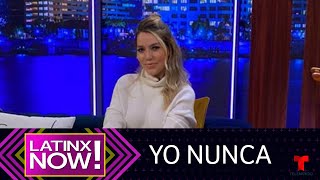 Frida Sofia confiesa de que se arrepiente y juega “yo nunca” | Latinx Now! | Entretenimiento