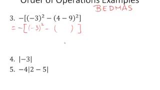 05  Order of Operations