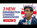 UK IMMIGRATION ANNOUNCEMENTS | 3 IMPORTANT UK VISA UPDATES AND CHANGES FOR 2023