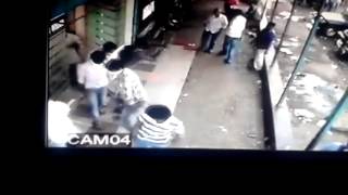 Attack on RTI activist Sulaiman Bhimani's office -- CCTV footage outside his office