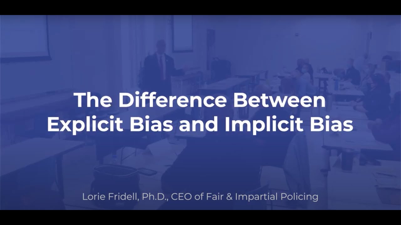 Difference Between Implicit Bias And Racism