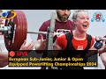 🔴 Women 47 - 57 kg - European Equipped Powerlifting Championships 2024