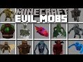 Minecraft EVIL MOBS MOD / EXTREME FLESH EATING MOBS!! Minecraft