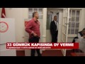 gurbetÇİler oy kullanmaya baŞladi