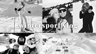 WINTERSPORT VLOG ⛷️ (apres) skiën in Gerlos ❄️🥂 vakantie met vrienden ☁️ Esmée Geel