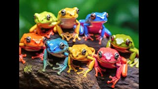 17 colorful frogs and amphibians that light up the nature!