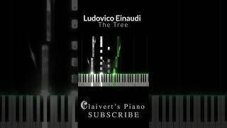 Ludovico Einaudi - The Tree Piano Tutorial #shorts