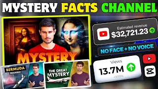 Create A Faceless Mystery Facts Channel Without Copyright By Using Free AI Tools