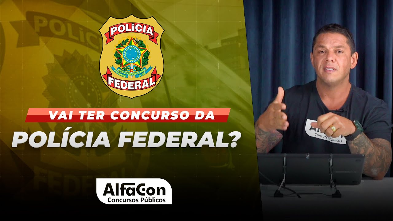 Concurso PF - Novidades 2023 - AlfaCon - YouTube