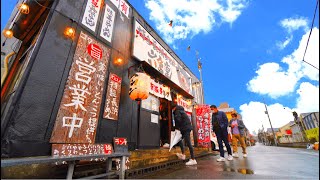 【橋本 ラーメン】替え玉最速10秒提供!!ワンオペで回す博多長浜ラーメン職人の厨房潜入!!!