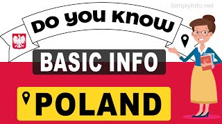 Do You Know Poland Basic Information | World Countries Information #141- General Knowledge & Quizzes