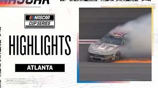 Ryan Blaney goes for long slide after a big push from Carson Hocevar | NASCAR