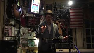 Theremin Performance at WoodStock Nagaokakyo by Masaru Kada 210404 テルミン演奏 嘉田勝 長岡京WoodStock