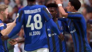 FIFA 22- Hertha Berlin vs Hamburger SV - Gameplay- Bundesliga- Relegation
