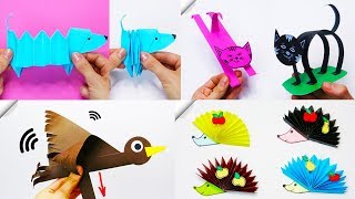 7 paper crafts DIY Paper TOYS