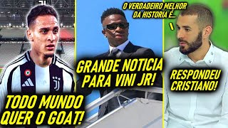 BR no CITY!? CRAVOU FUTURO de VINI JR!? - BENZEMA RESPONDEU CR7!   ANTONY na JUVE! - MERCADO da BOLA