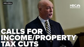 Gianforte continues pushing for income, property tax relief