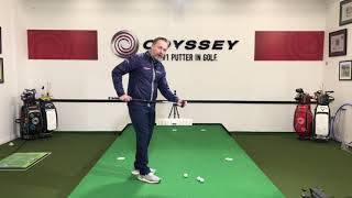Visual Aimer Putting tips - Pre Shot Routine. Try this to help you aim better more consistently.