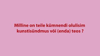 „Kunst mugavustsoonis? Nullindad Eesti kunstis“. Olulised teosed