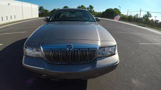 4K Review 2001 mercury grand marquis LS Test-drive \u0026 walk-around Daylight