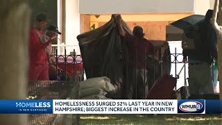 Report shows New Hampshire had highest percentage increase in homeless population