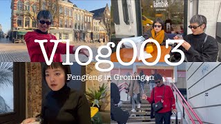 Vlog003/fengfeng in Groningen/no editing at all/ thank you apple play memories