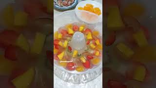 Tips bikin pudding buah kamu makin cantik #shorts #kuwekuwe #puding  #pudingbuah #tutorial