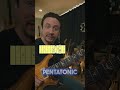 major u0026 minor pentatonic mixing secrets 🎸🔥 guitarlesson guitartutorial