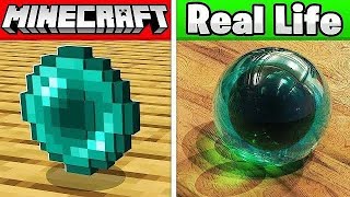 MINECRAFT VS MINECRAFT REALISTIC - MINECRAFT IN 2050