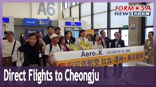 Aero K launches direct flights to South Korea’s Cheongju