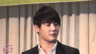 [junsudot] 011311 FLL Presscon Junsu Focus (While YC is talking)