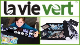 Lavievert Jigsaw Puzzle Roll Storage Mat Unboxing and Review