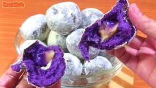 UBE CHEESE DONUTS No Bake Recipe