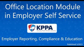 Office Location Module in ESS