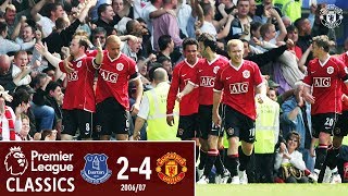 Rooney inspires Reds comeback at Goodison | PL Classics | Everton 2-4 Manchester United (2007)