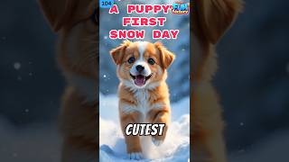 🤣👍Funny Animals: A Puppys First Snow Day – The Cutest Adventure!