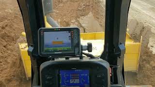 Komatsu D61 sub grading.