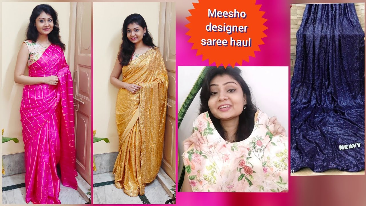 Meesho Saree Review At Mike Modzelewski Blog