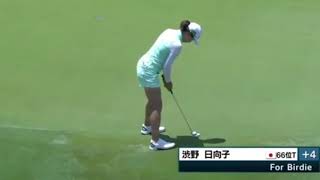 【ゴルフ】渋野日向子プロ、調子が上がらず初日はブービー発進(HSBC女子世界選手権2021)