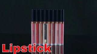 QiBest 8Pcs/Set Matte Liquid Lipstick Set Makeup Lip Kit