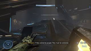 Halo Infinite secret dialog that refers to the endless(ancient whispers)