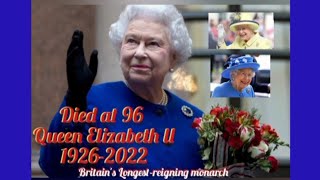 Queen Elizabeth II died at 96 | Longest-reigning monarch #queen #queenelizabeth #royalfamily