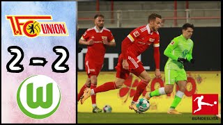 1. FC Union Berlin 2 - 2 VfL Wolfsburg | Highlights | Bundesliga