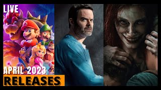 🔴 Exciting New Movies and TV Shows Releasing In April 2023