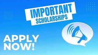 Scholarships 12- 5 -24