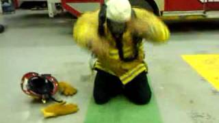 Fastest SCBA donning 19:10 seconds