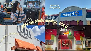 A day in my life in USA 🇺🇸|| skincare shopping, grocery shopping, dinner and more...