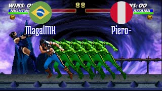 FT5 @umk3: MagalMK (BR) vs Piero- (PE) [Ultimate Mortal Kombat 3 Fightcade] Jan 10