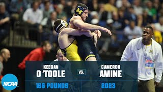 Keegan O'Toole vs. Cameron Amine - 165 lb Semifinals - 2023 NCAA Wrestling Championship